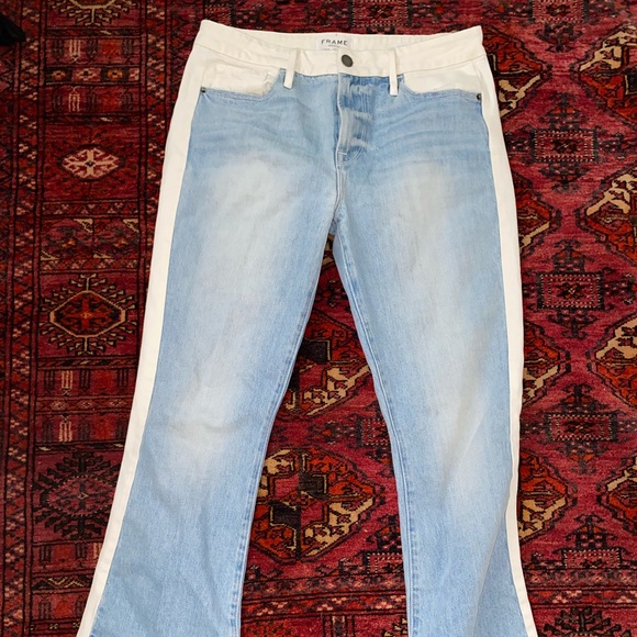 FRAME Color Block Crops - Picture 3 of 8